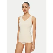 Triumph Top Sense Of Modal 10224796 Écru Slim Fit