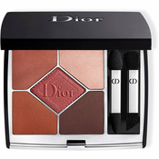 DIOR Diorshow 5 Couleurs Couture Velvet Limited Edition paleta sjenila za oci nijansa 869 Red Tartan 7 g