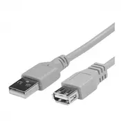 USB 2.0 kabl Prosto USB A-M/USB A-F