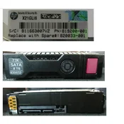 shumee Trdi disk HP Enterprise 8TB 6G 7200 vrt/min 3,5 SATA MDL SC, 820033-001