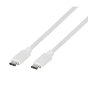 VIVANCO Vivanco USB kabel USB-C® vtič\, USB-C® vtič 1.00 m bela 63088, (20417269)