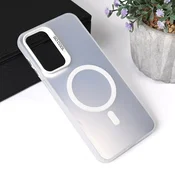 Maska za Samsung Galaxy A26 Magsafe Clear srebrna