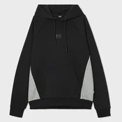 Cropp - Črna pulover s kapuco - črna