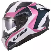 Integralna motociklistička kaciga LS2 FF817 Challenger II Flaman mat lavanda