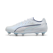 PUMA KING 20 ULTIMATE MxSG Football Boots Unisex, Shoes, Silver Mist/Blue Jewel/Vibrant Blue, 42.5