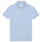 MAJICA KRATKI RUKAVI B&C MYPOLO180 WOMEN 180G SVIJETLO PLAVA XL