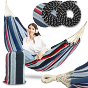 Janshop JANSHOP Malaga dvojno modro-rdeča viseča mreža, (21095469)