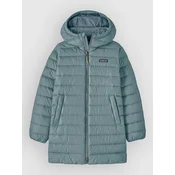Patagonia Down Sweater Kids Parka blue sage