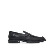 Tommy Hilfiger Loaferke Lth Mix Dress Hilfiger Loafer FM0FM06087 Črna