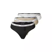 Calvin Klein Underwear Spodnje hlačke  svetlo rjava / temno siva / črna / bela