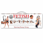 Fetish Fantasy Spinning Fantasy Swing Black