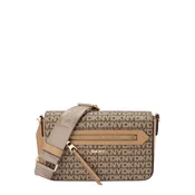 DKNY Torba za čez ramo Bryant Ave rjava / svetlo rjava / zlata