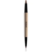 ICONIC London Smokey Eye Duo Kajal obojestranski svinčnik za oči odtenek Chocolate Brown 0.85 g