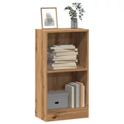 Vidaxl Knjižna omara artisan hrast 40x24x76 cm inženirski les