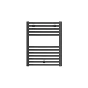 shumee Kopalniški radiator Luxrad Basic G 628 x 500 mm mat črna stranica ZD 286W