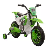 Homestar Otroški električni motor 1065x515x68 cm zelena in bela