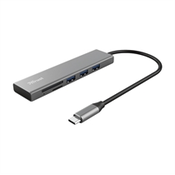 TRUST RAZDELILNIK USB-C HALYX 3xUSB INSD CARD