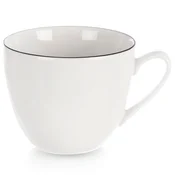 shumee Porcelanasta skodelica za kavo ali čaj, bel porcelan, 200 ml