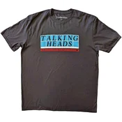 Talking Heads Tiled Logo Charcoal Grey XL Majica