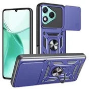 MaxMobile maskica za Honor 600/600 Pro ANTI-SHOCK WITH RING plava