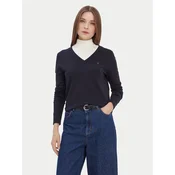 TOMMY HILFIGER Pulover  mornarska / rdeča / bela