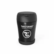 Twistshake termos posuda za hranu BLACK, 350ml