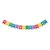 Party transparent Vse najboljše 230 cm