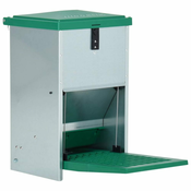 Greatstore Avtomatski krmilni avtomat za perutnino s stopalko 8 kg