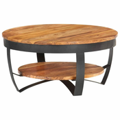 Stolic za kavu 65 x 65 x 32 cm od masivnog bagremovog drva