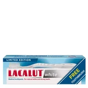 Lacalut Pasta za zube i cetkica White, 75ml
