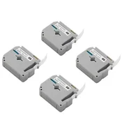 VEVOR Trak za označevalnik 4 kosa 95x50x16 mm črno na belem