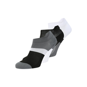 ASICS Sportske čarape, tamo siva / crna / bijela
