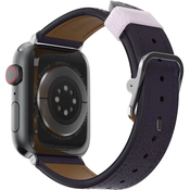 OTTERBOX SYMMETRY APPLE WATCH BAND/CACTUS LEATHER PLUM LUXE PURPLE 41/40/38 mm (77-95607)