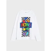 Sinsay - Majica dugih rukava Tetris - belo