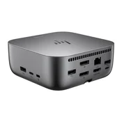 HP USB-C Thunderbolt 100W G6/ RJ45, 2DP, HDMI, Thunderbolt 4, 4 USB-A, 2 USB-C/ AC adapter Dock ( 9X472UT#ABB )