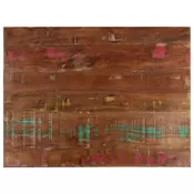Stolna ploca 90x60x3,8 cm pravokutna masivno obnovljeno drvo
