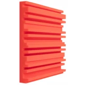 Akustični panel Equalizer 50 x 50 cm, debelina 7 cm, oranžna barva