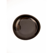 MAISON ADORABLE Duboki tanjir BLACK STORM 20 cm, Crni