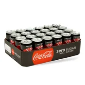COCA-COLA gazirano pice Zero (0,33l, 24/limenka, XXL)