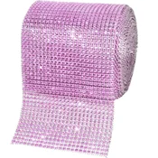 shumee Trak z okrasnimi kamni roza 12cm/9m