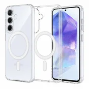 Ovitek Techsuit MagSafe Pro za Samsung Galaxy A55 - prozoren