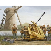 Trumpeter maketa-miniatura FlaK 43 • maketa-miniatura 1:35 artilerija • Level 4