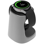 Samsung smartwatch charging stand for Watch Active2/Watch3/Watch4/Watch5 silver (GP-XVU022SANJW)