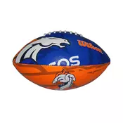 Denver Broncos Wilson Team Logo Junior lopta za americki fudbal