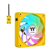 Thermaltake CT140 EX Reverse ARGB Sync Bumblebee 140 mm ohišni ventilator, 3 kosa, PWM, 1800 RPM