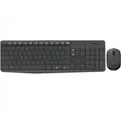 Logitech MK235, Keyboard Mouse, Wireless, HR
