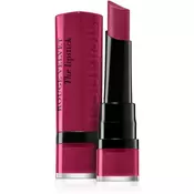 BOURJOIS Paris Rouge Velvet The Lipstick ruž za usne s mat efektom 2,4 g nijansa 10 Magni-fig