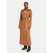 Bardot Trenčkot Kira Suede 57053JB4 Rjava Regular Fit