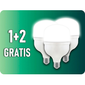 V-TAC LED ŽARNICA E27/E40, 1+2 gratis! Barva světla: Dnevna bela