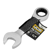 JCB Kratki ravni ocni kljuc s ratchetom 18mm